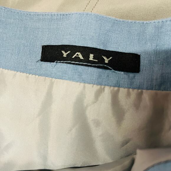 Yaly Couture Patchwork Pencil Skirt Zip Side No Stretch Knee - 31 - Picture 4 of 4